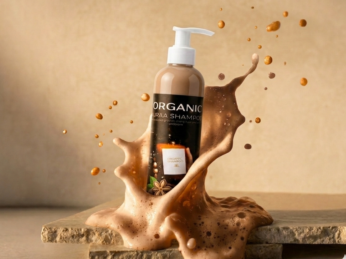 Organic Aura: Herbal Hair Growth Shampoo